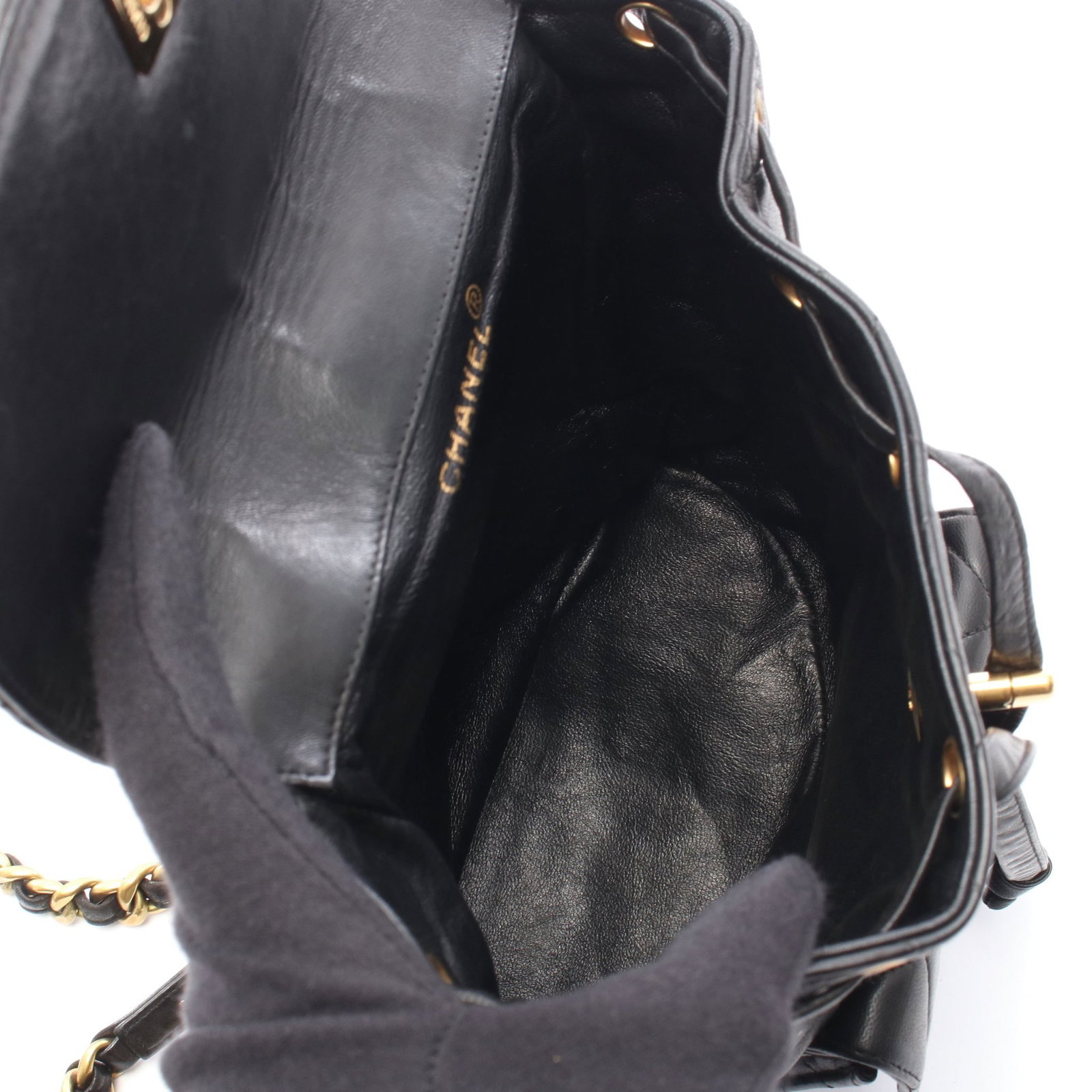 Chanel Matelasse Backpack Black - 3