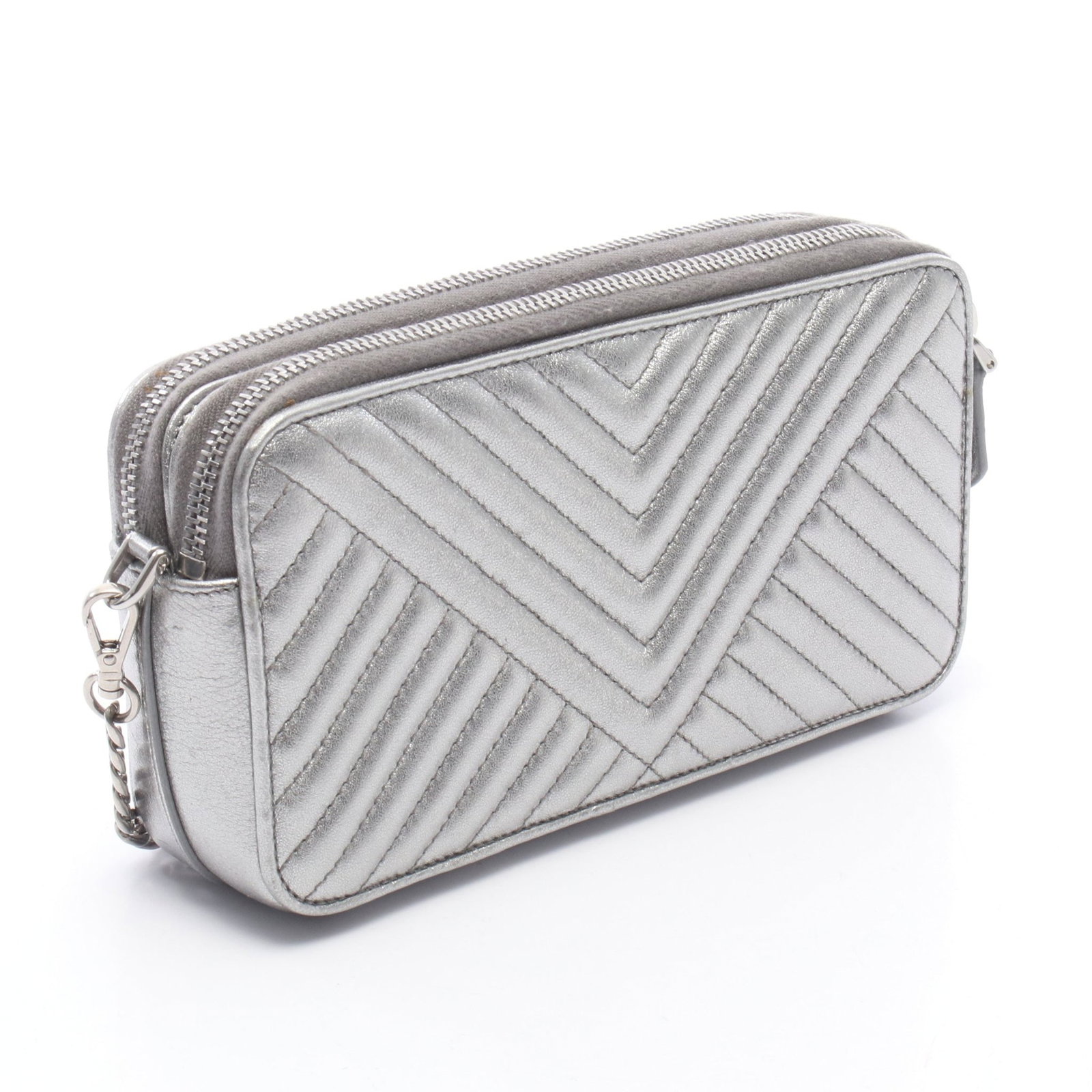 Prada Chain Shoulder Silver - 2