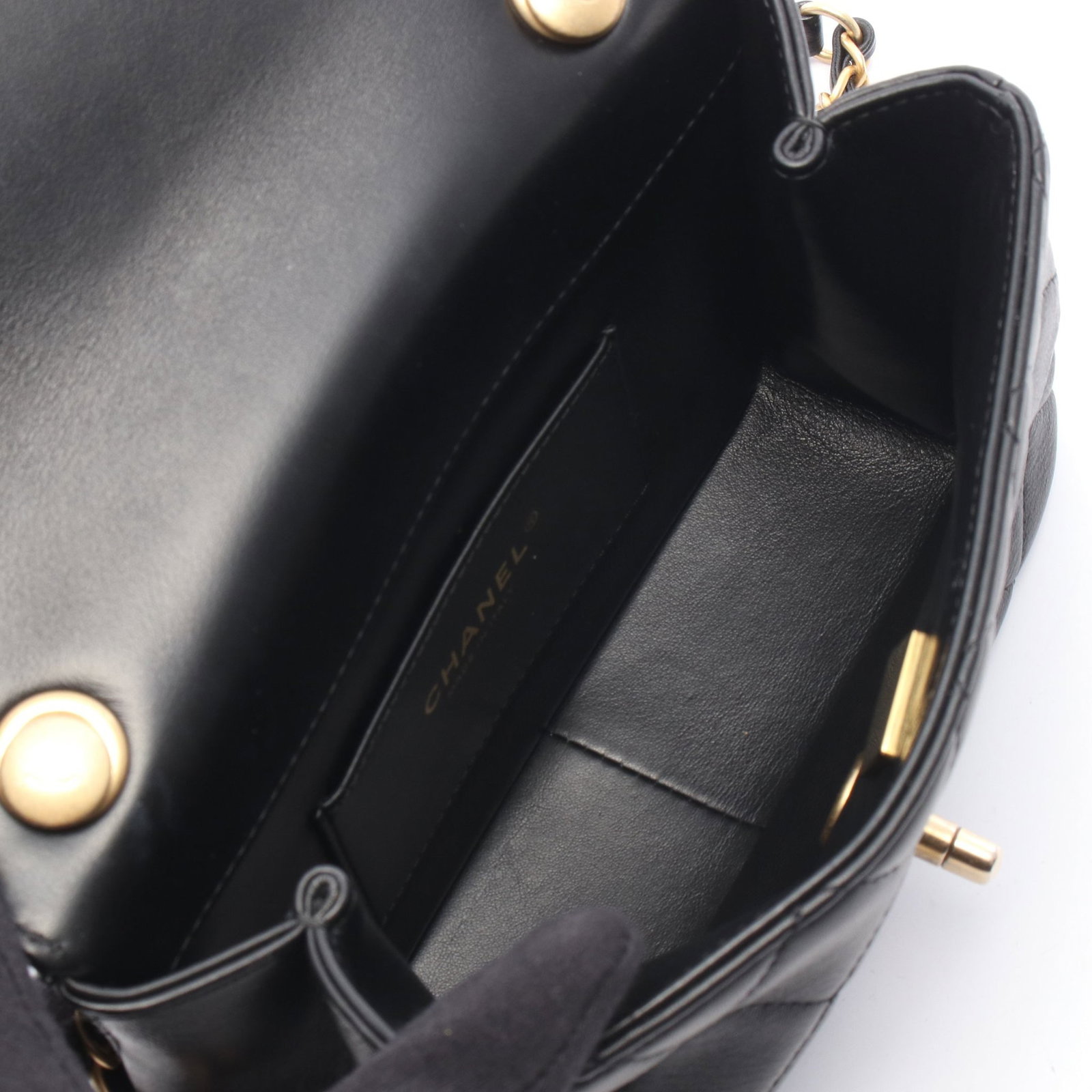 Chanel Mini Flap Bag Black - 3