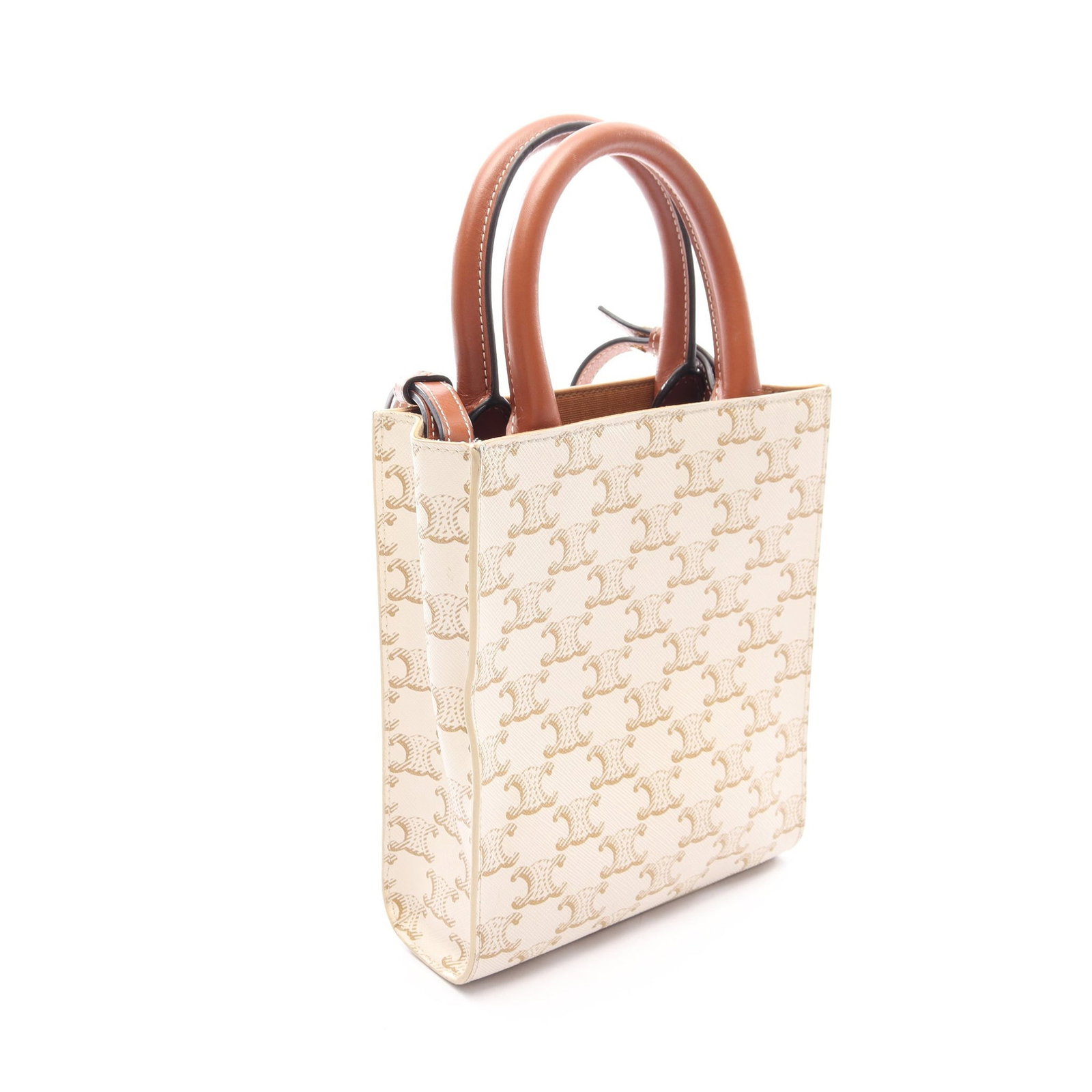 Celine Mini Vertical Cabas Off White - 2