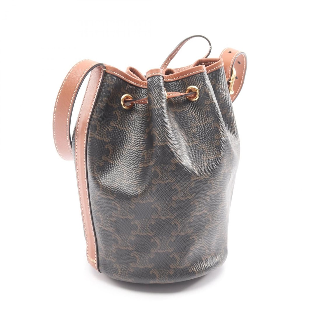 Celine Triomphe Drawstring Bag - 2