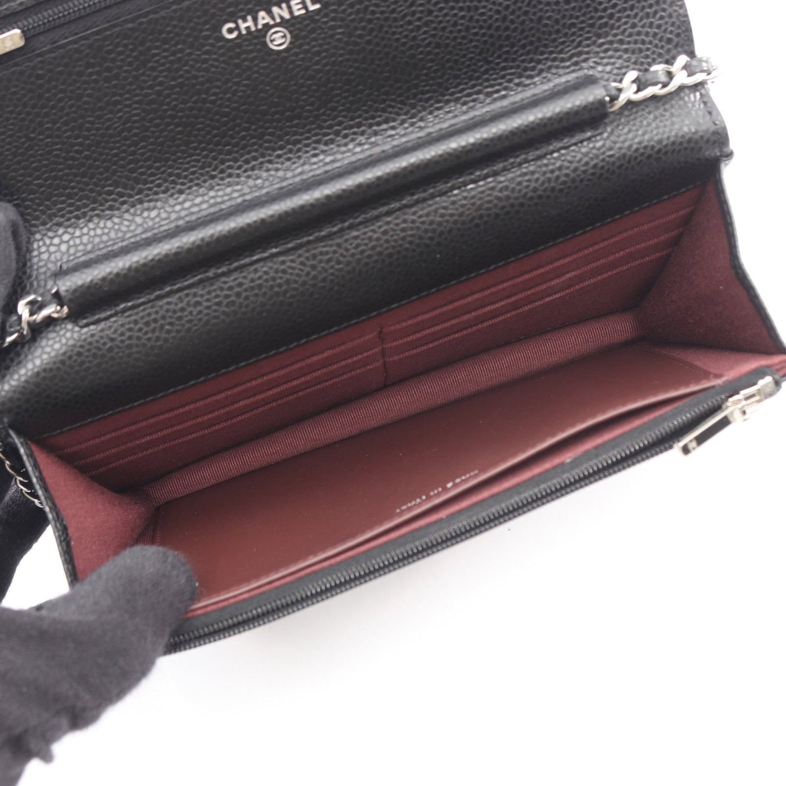 Chanel Chain Wallet Black - 3