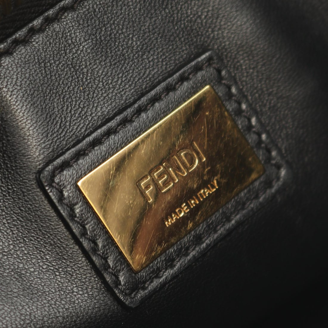 Fendi Peekaboo Regular 2WAY Black - 4