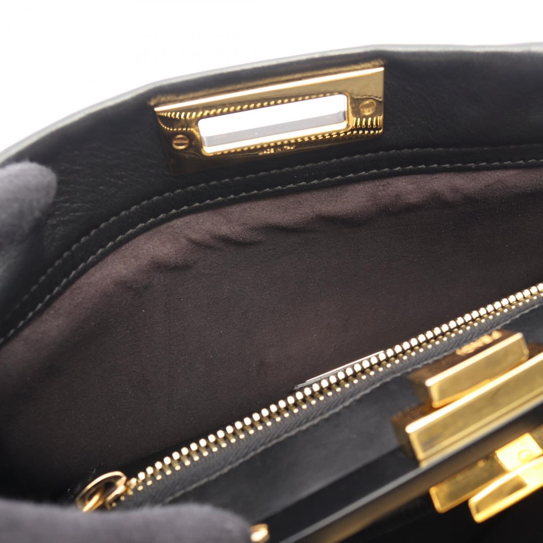Fendi Peekaboo Regular 2WAY Black - 9