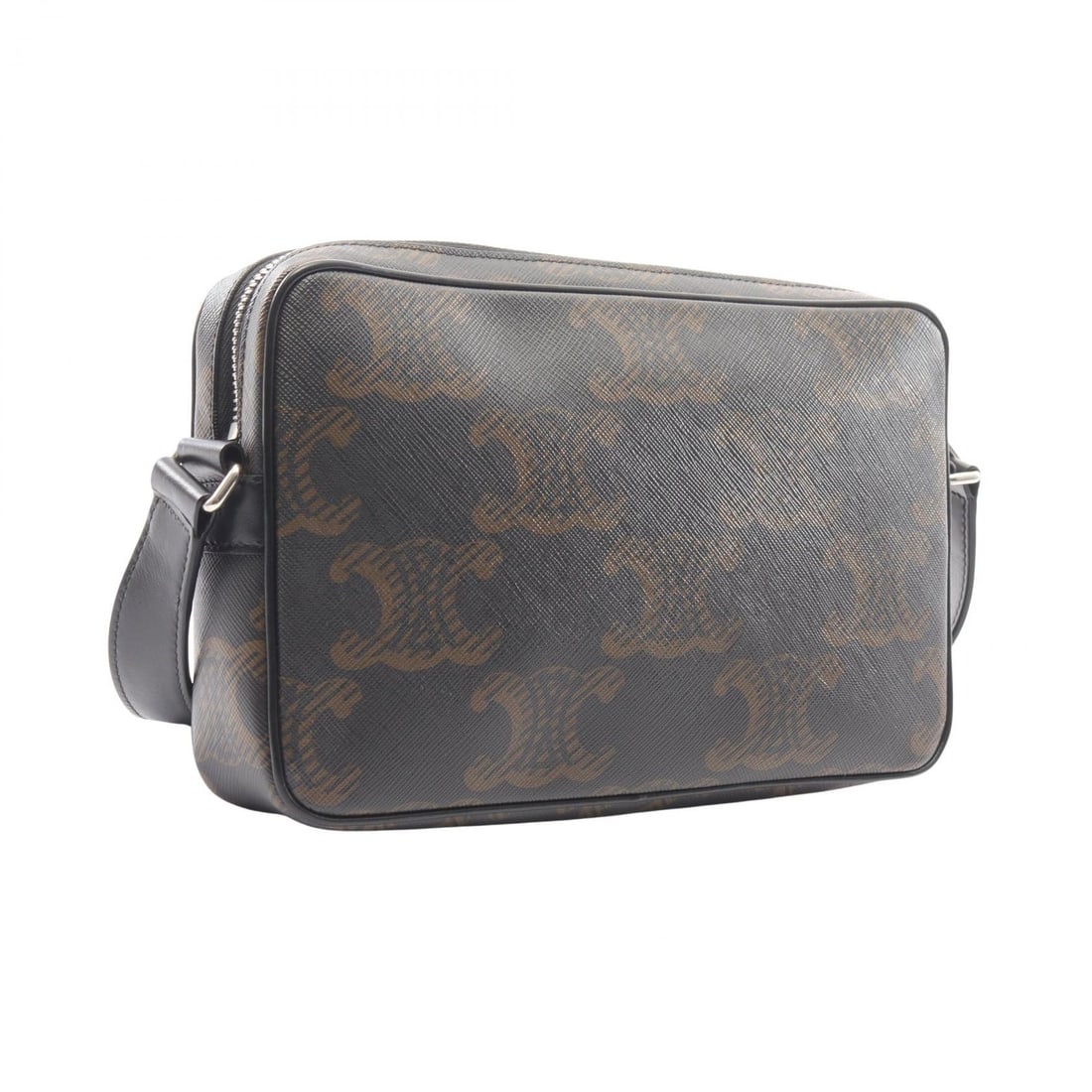Celine Triomphe Medium Messenger Black - 2