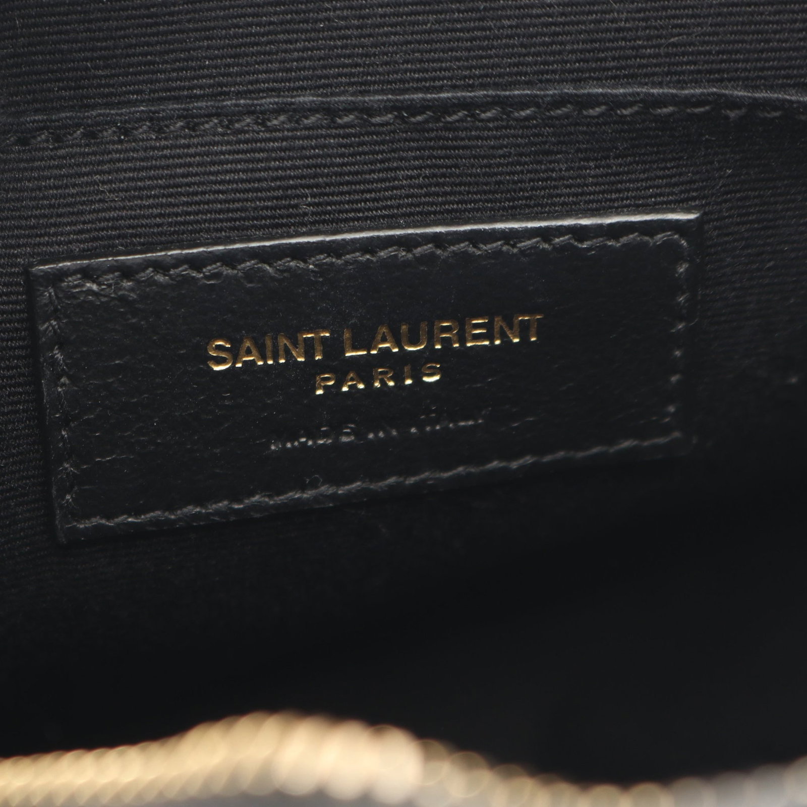 YSL Vinyl Monogram Chain Bag - 4