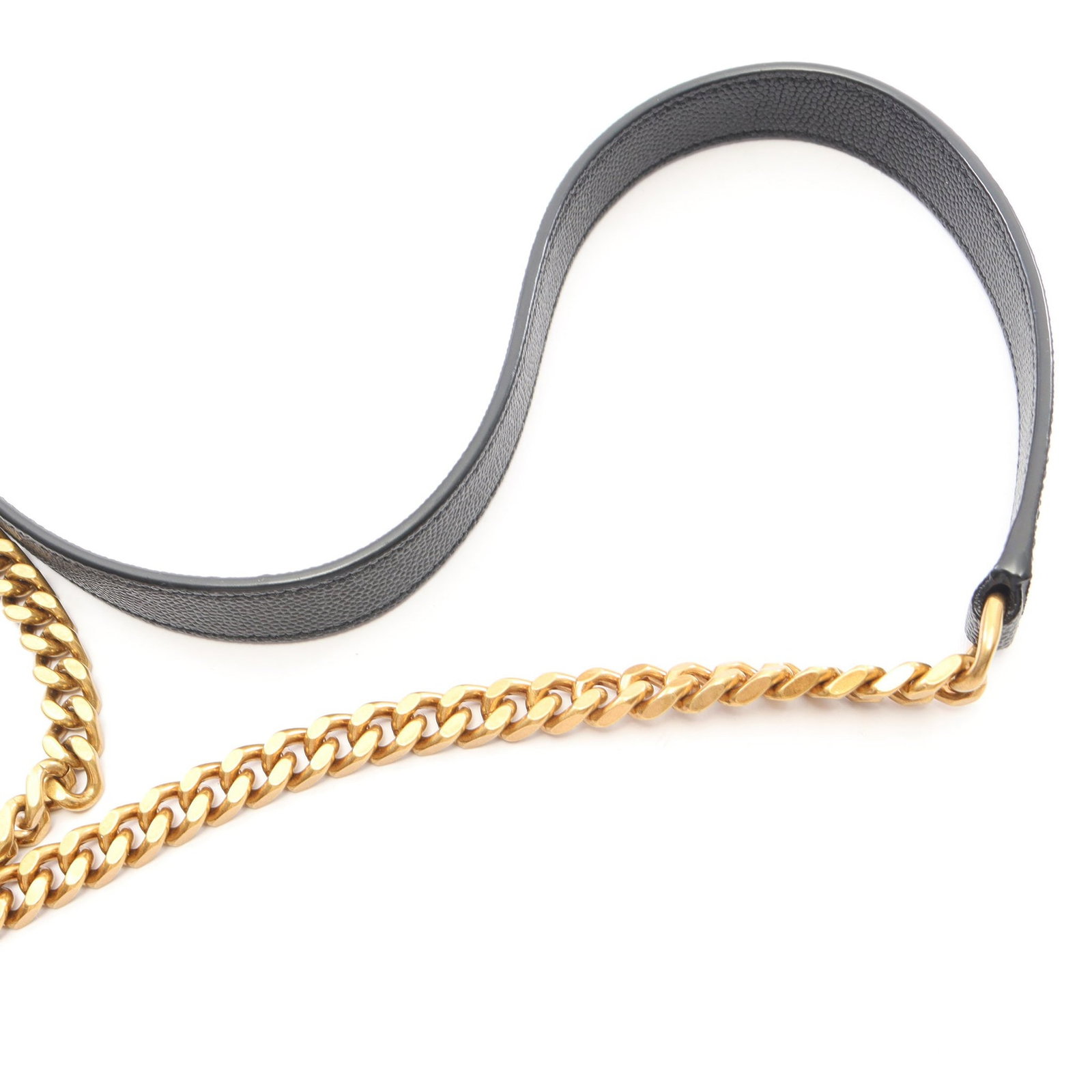YSL Vinyl Monogram Chain Bag - 7