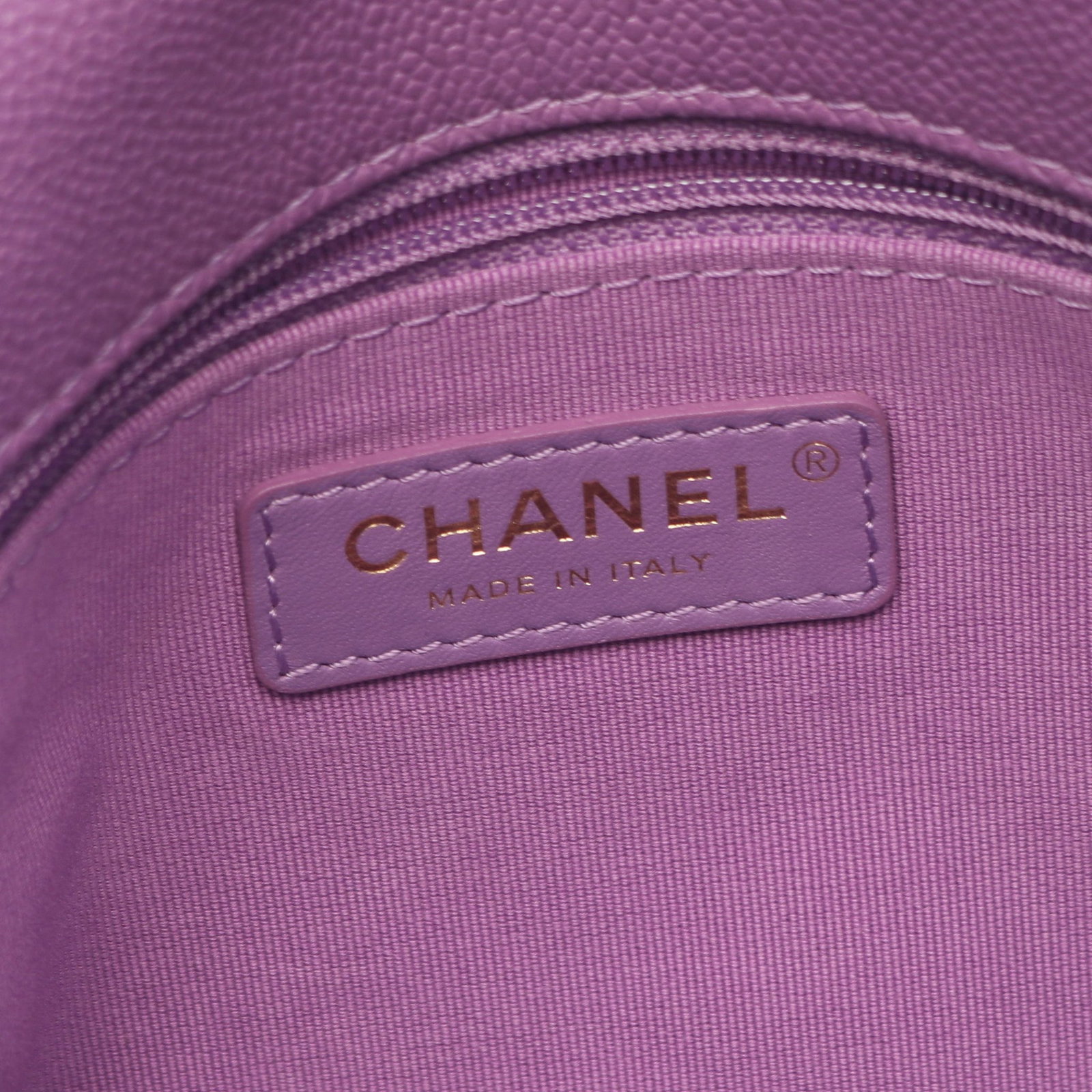 Chanel Small Flap Chain Purple - 4