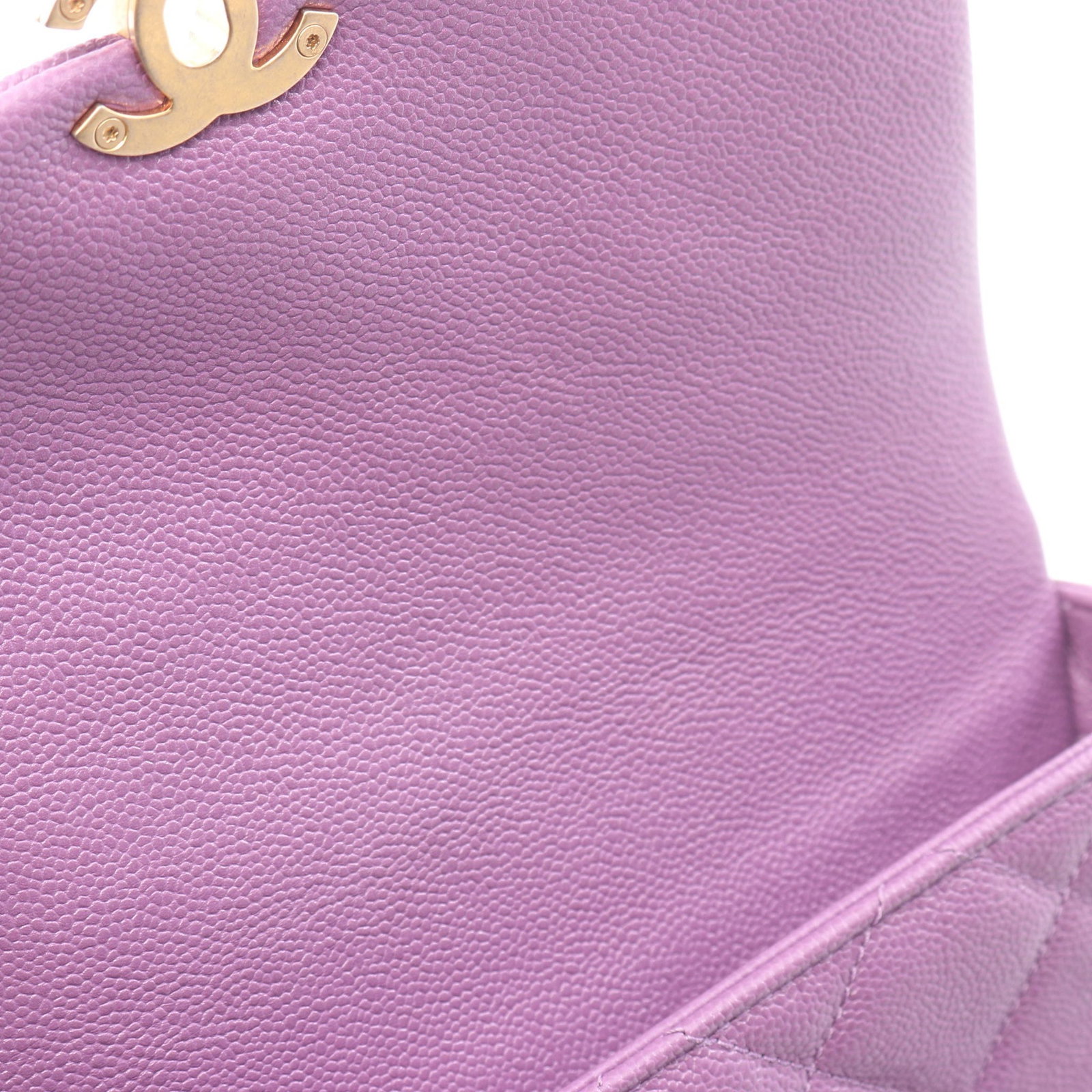 Chanel Small Flap Chain Purple - 8