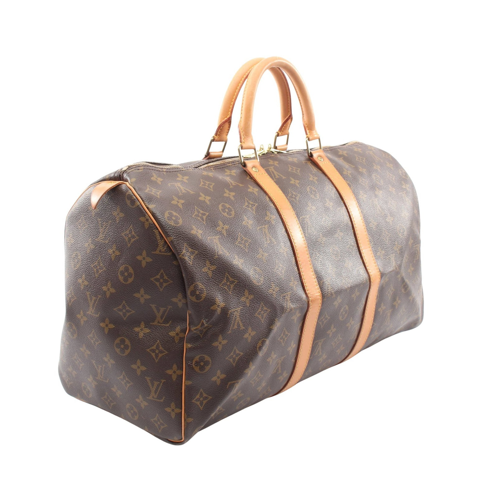 LV Keepall 50 Monogram Boston Bag - 2