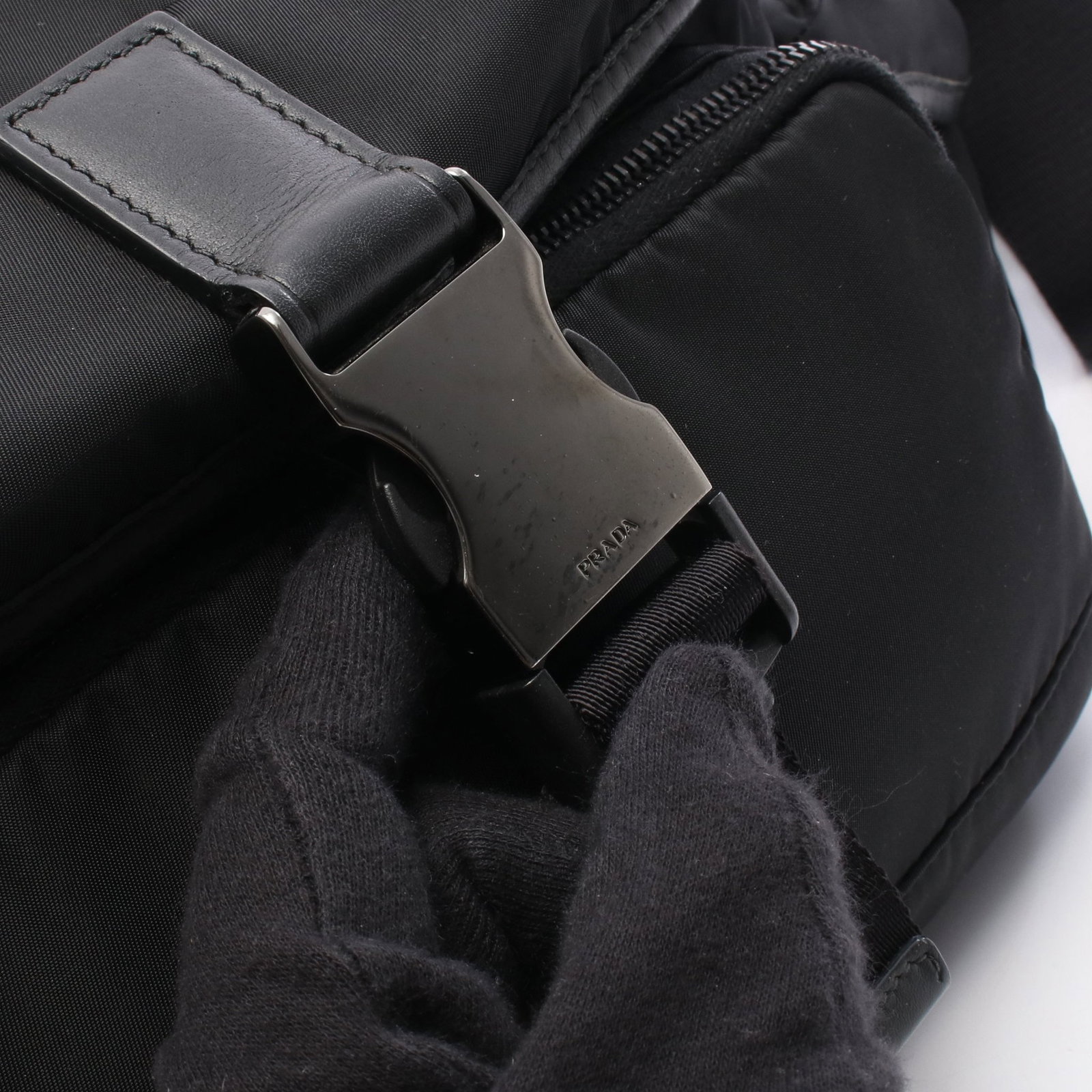 Prada Nylon Camera Shoulder Bag - 8