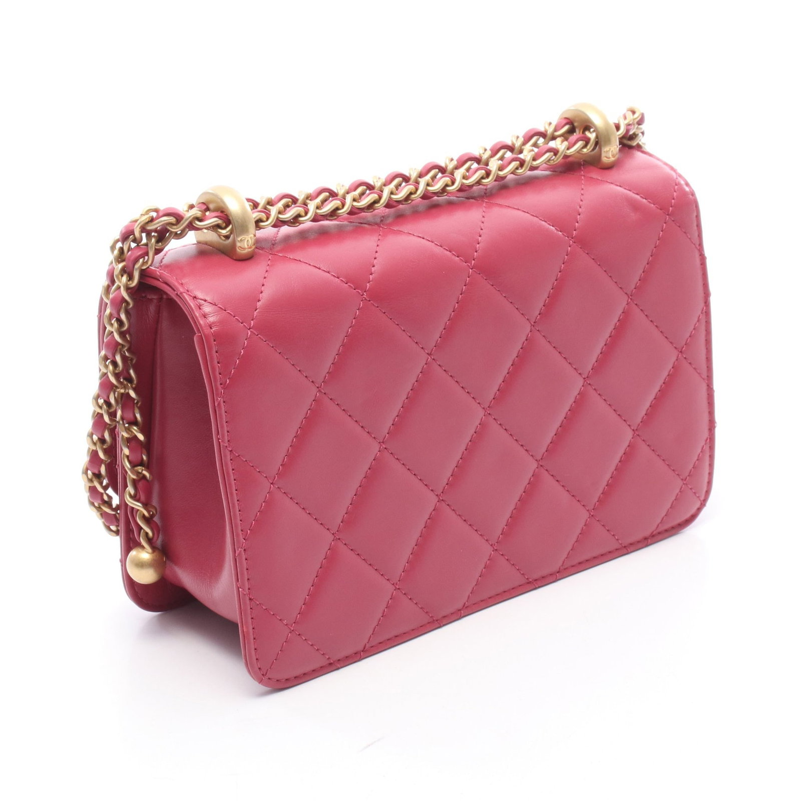 Chanel Small Flap Chain Pink - 2
