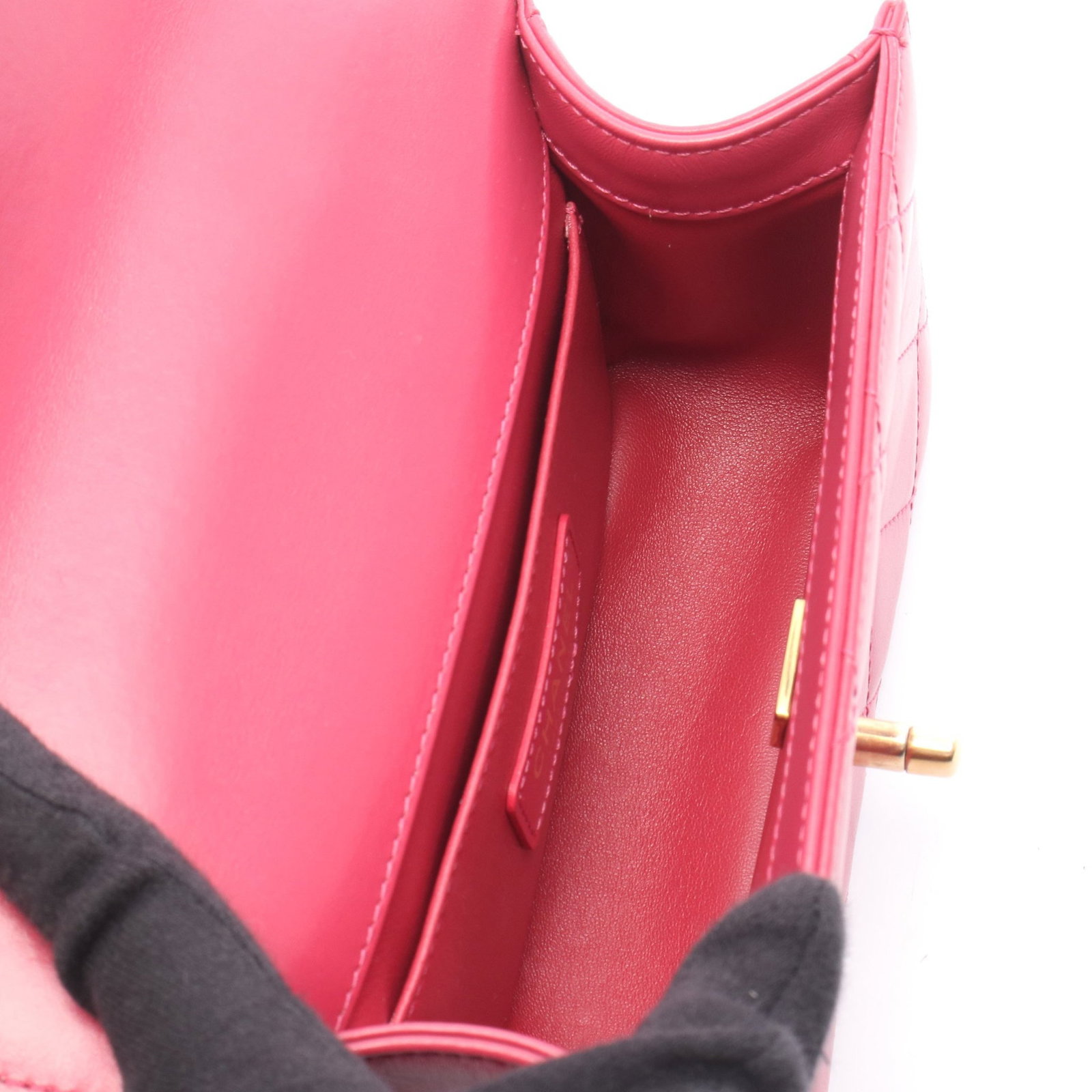 Chanel Small Flap Chain Pink - 3