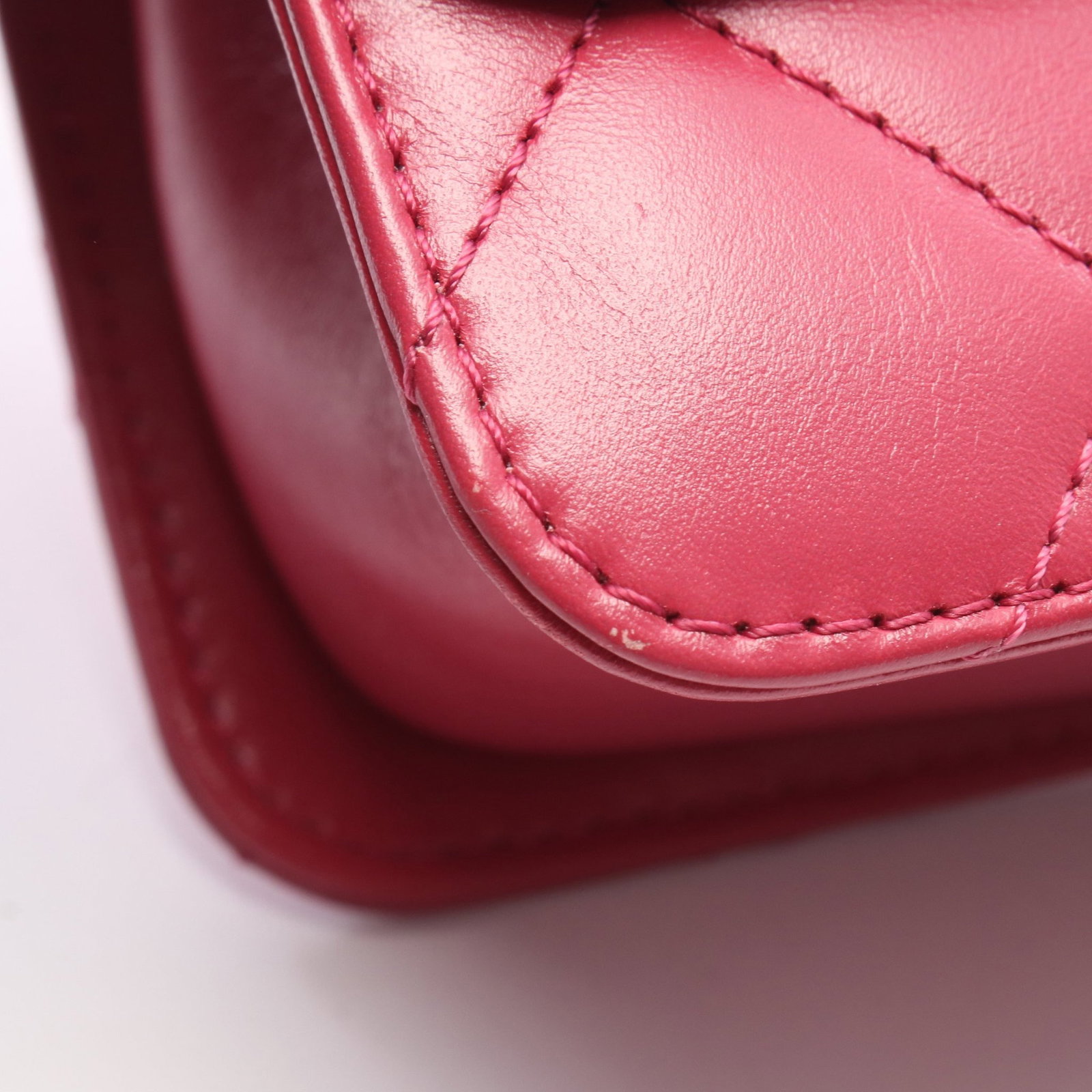 Chanel Small Flap Chain Pink - 7