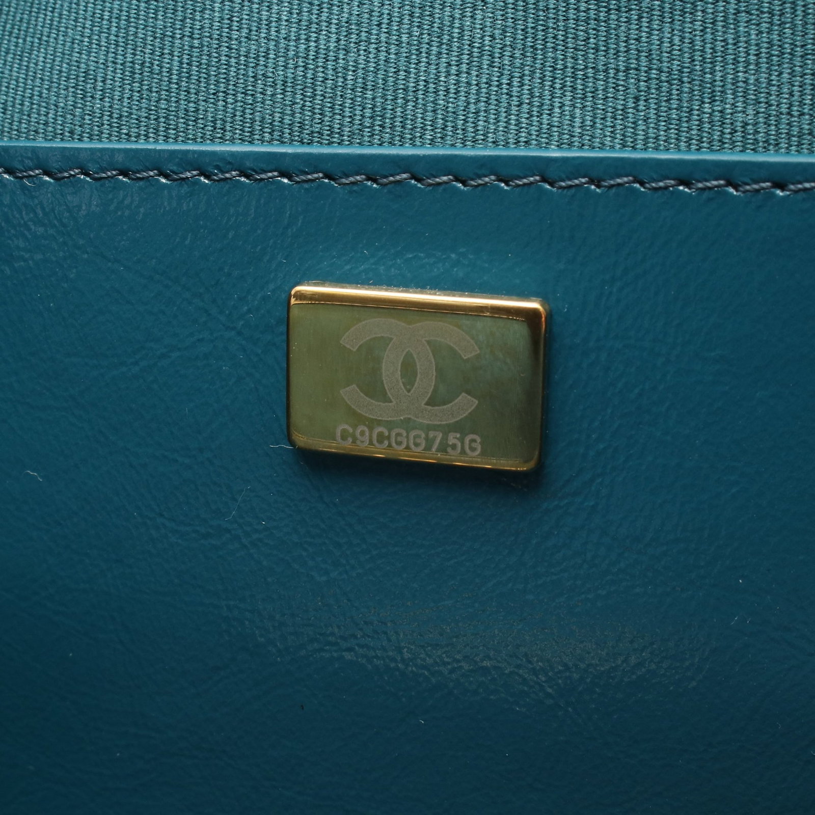 Chanel Backpack Blue Green - 5