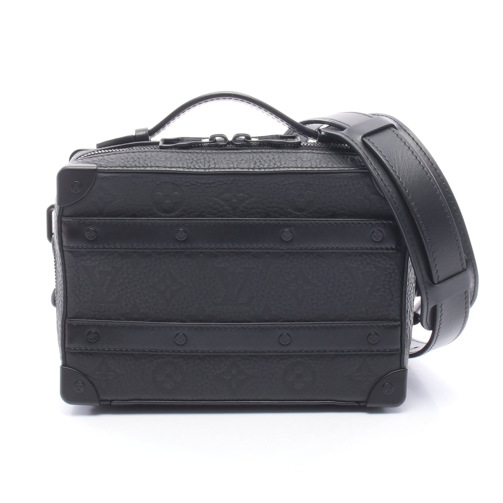 LV Handle Soft Trunk Black (1 of 7)