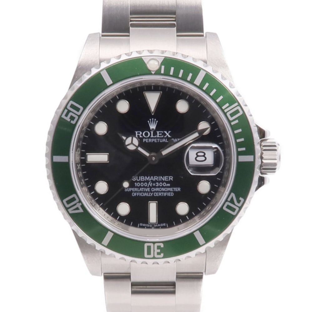 Rolex Sea-Dweller 16600 Automatic: Black automatic watch in stainless steel. Includes guarantee. 40mm case, max wrist 17cm.