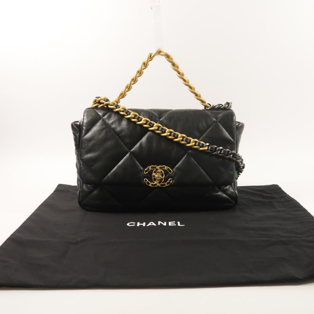 Chanel 19 2-Way Black - 9