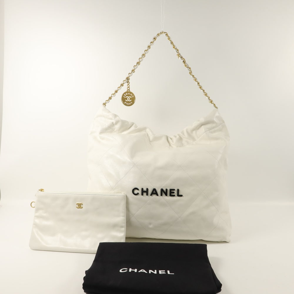 Chanel 22 Medium White - 9