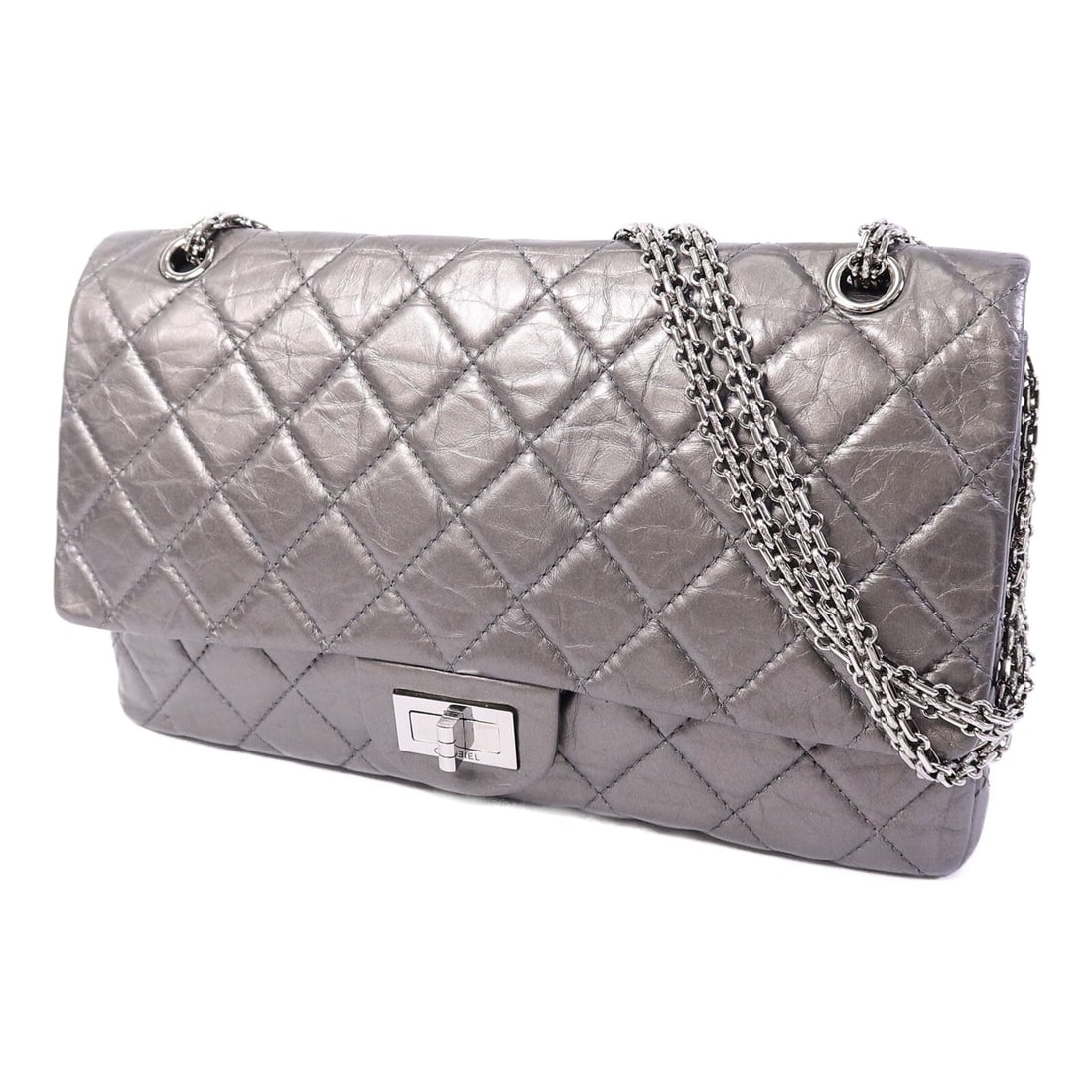 Chanel 2.55 Maxi Chain Bag - 3
