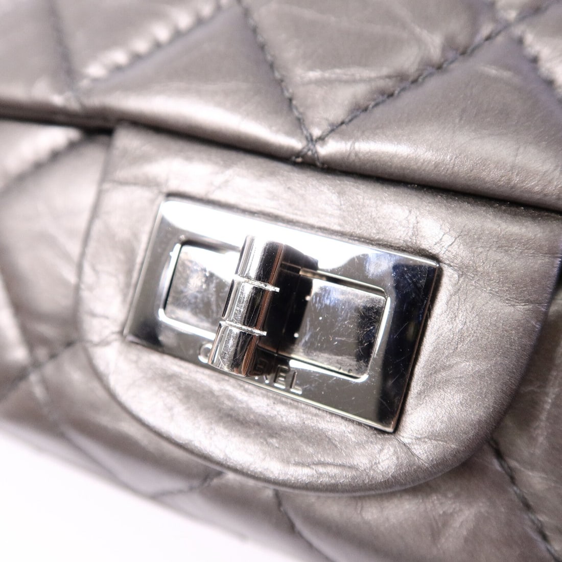 Chanel 2.55 Maxi Chain Bag - 7