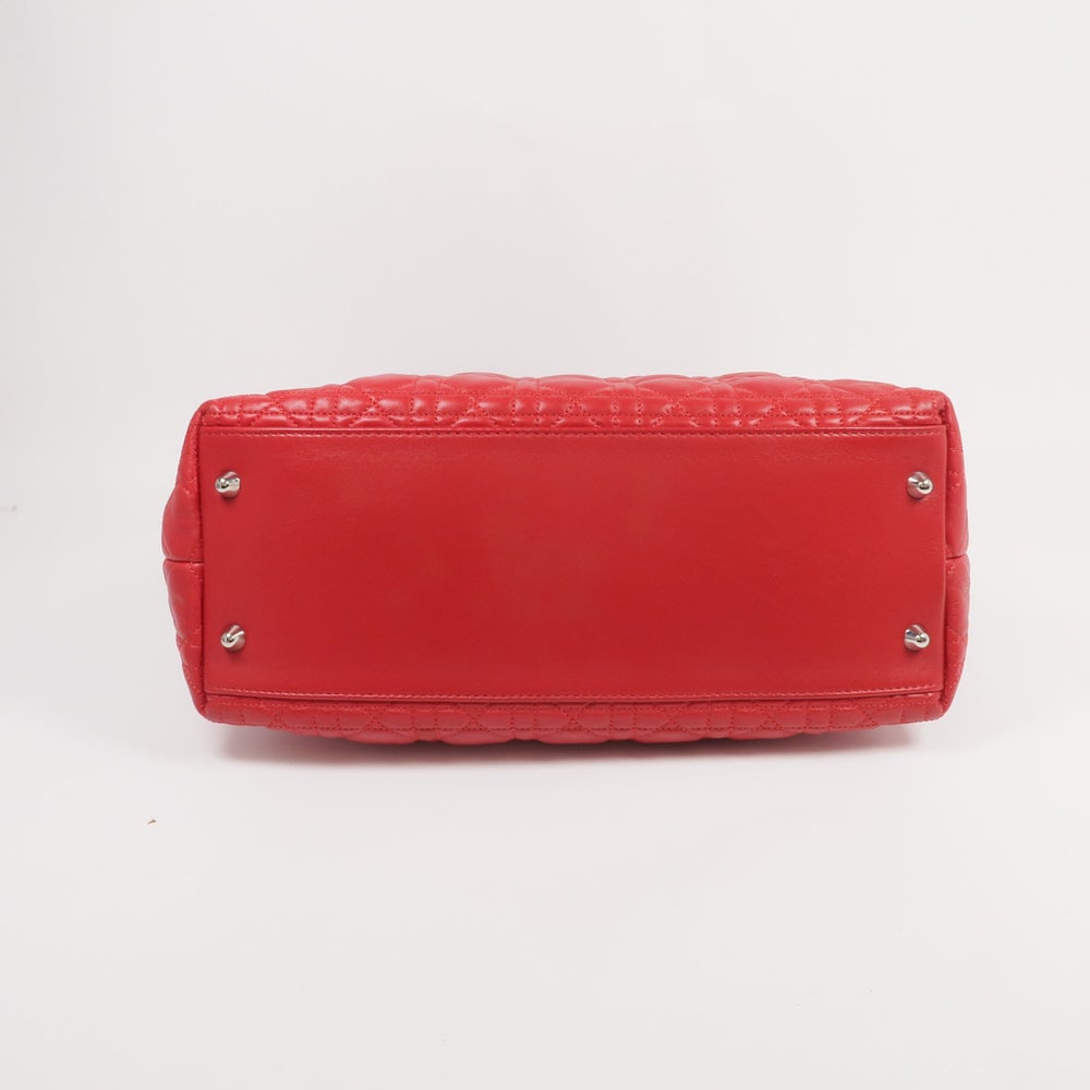 Dior Shoulder Handbag Red - 4