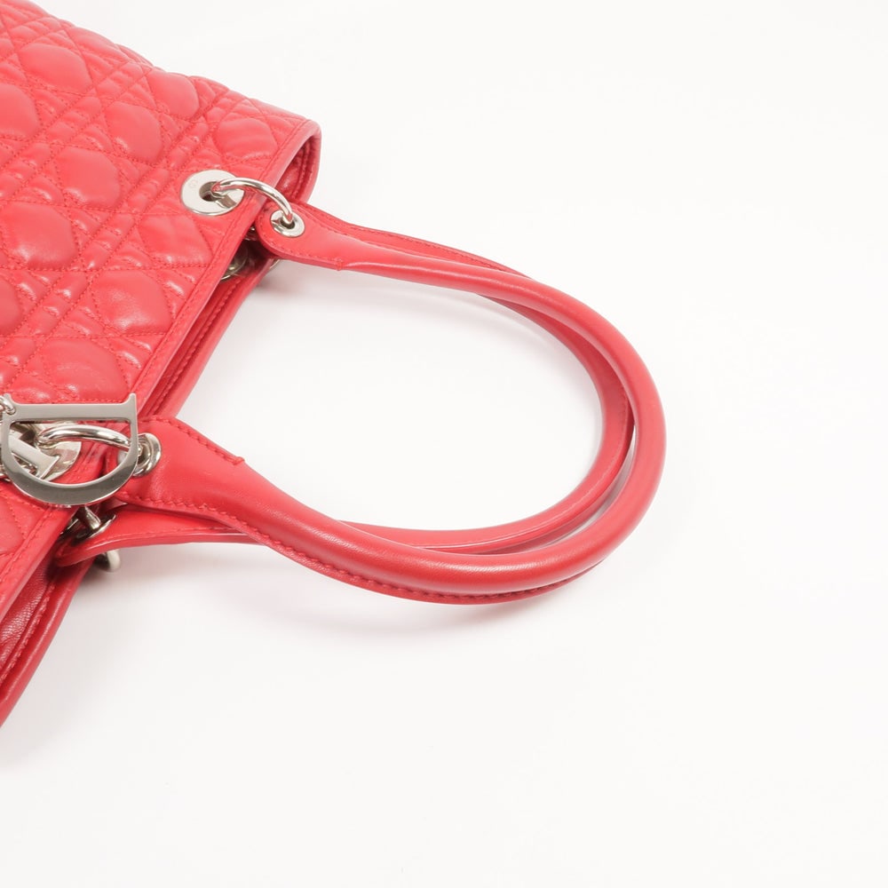 Dior Shoulder Handbag Red - 5
