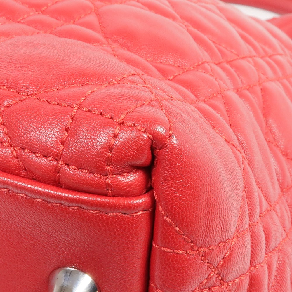 Dior Shoulder Handbag Red - 6