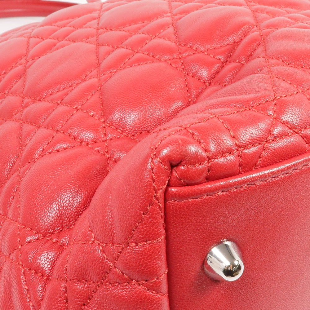 Dior Shoulder Handbag Red - 7