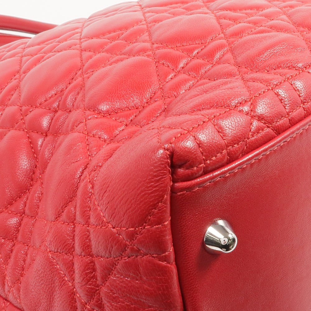 Dior Shoulder Handbag Red - 9