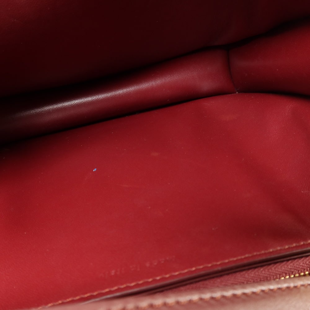 Celine Classic Box Shoulder Bag Red - 17