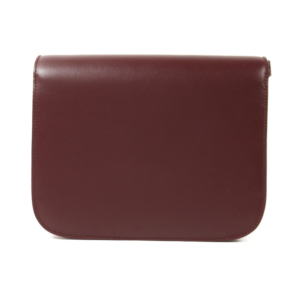 Celine Classic Box Shoulder Bag Red - 2