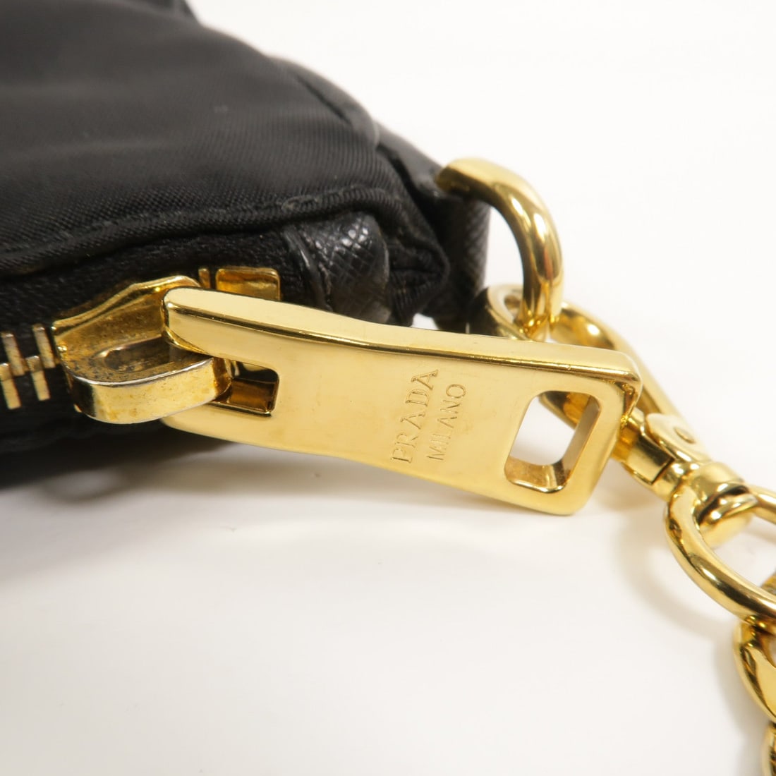 Prada Nylon Chain Shoulder Bag - 16
