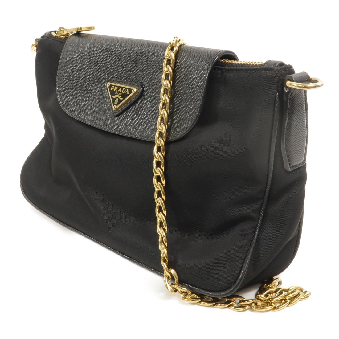 Prada Nylon Chain Shoulder Bag - 3