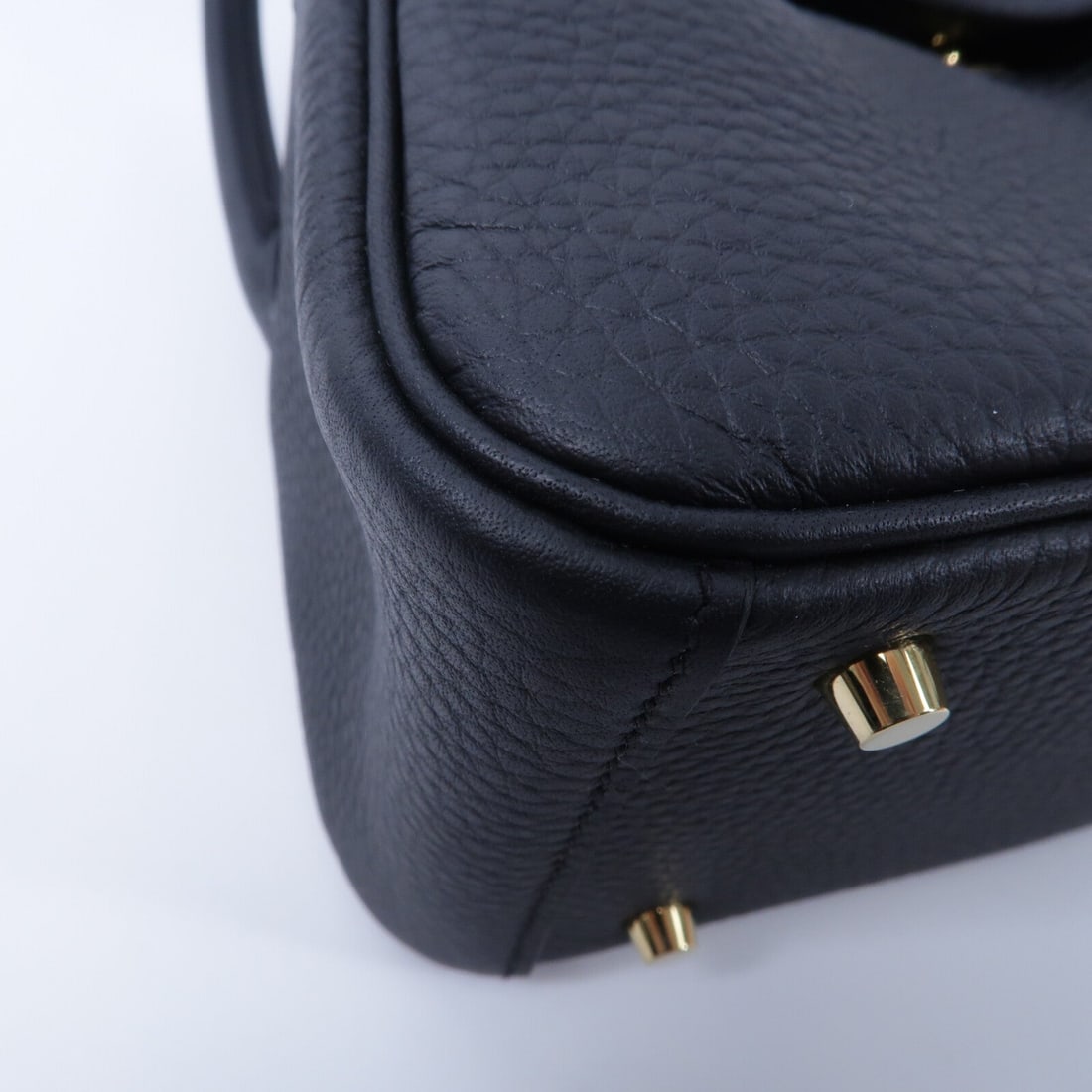 Hermes Mini Lindy 2WAY Noir - 11