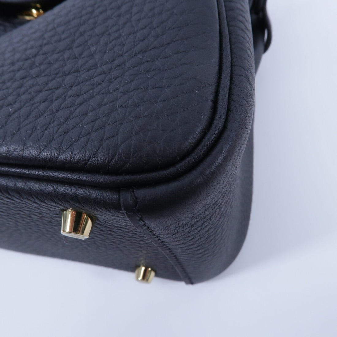 Hermes Mini Lindy 2WAY Noir - 12