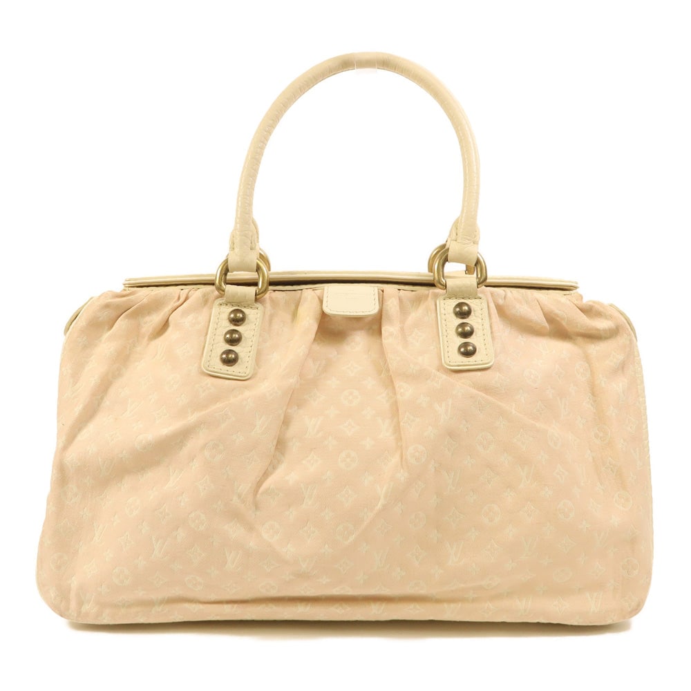 LV Trapeze GM Mini Lin Pink: Authentic and authenticated Louis Vuitton Trapeze GM hand bag in pink Monogram Mini Lin canvas. Product no. SR0085. Approx. 39W x 22H x 14D cm with 36 cm handle.