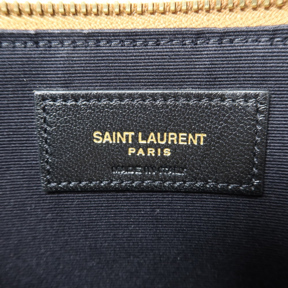Ysl Suede Pouch Brown - 6