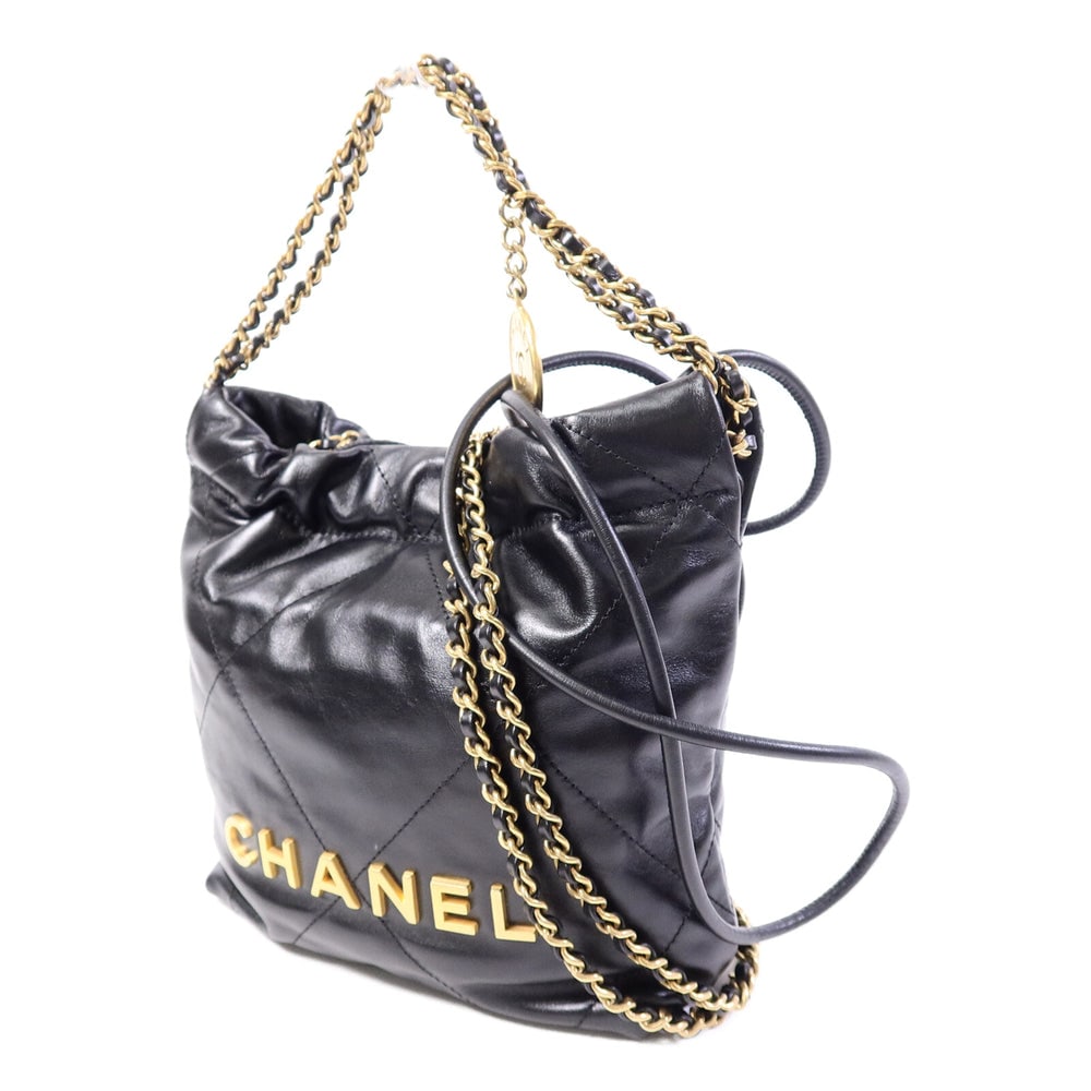 Chanel 22 Mini Black - 3