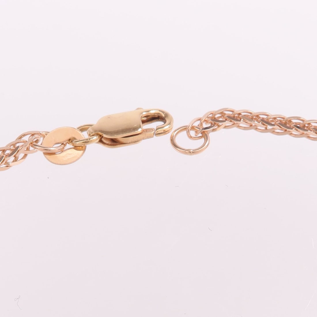 Ruby Necklace Yellow Pink Gold - 6