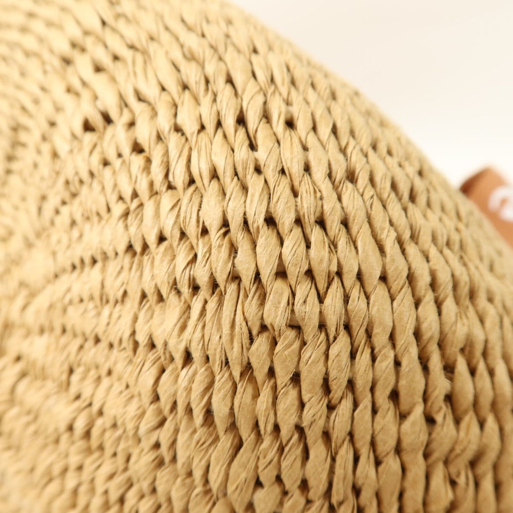 Chloe Basket Bag Raffia Brown - 10