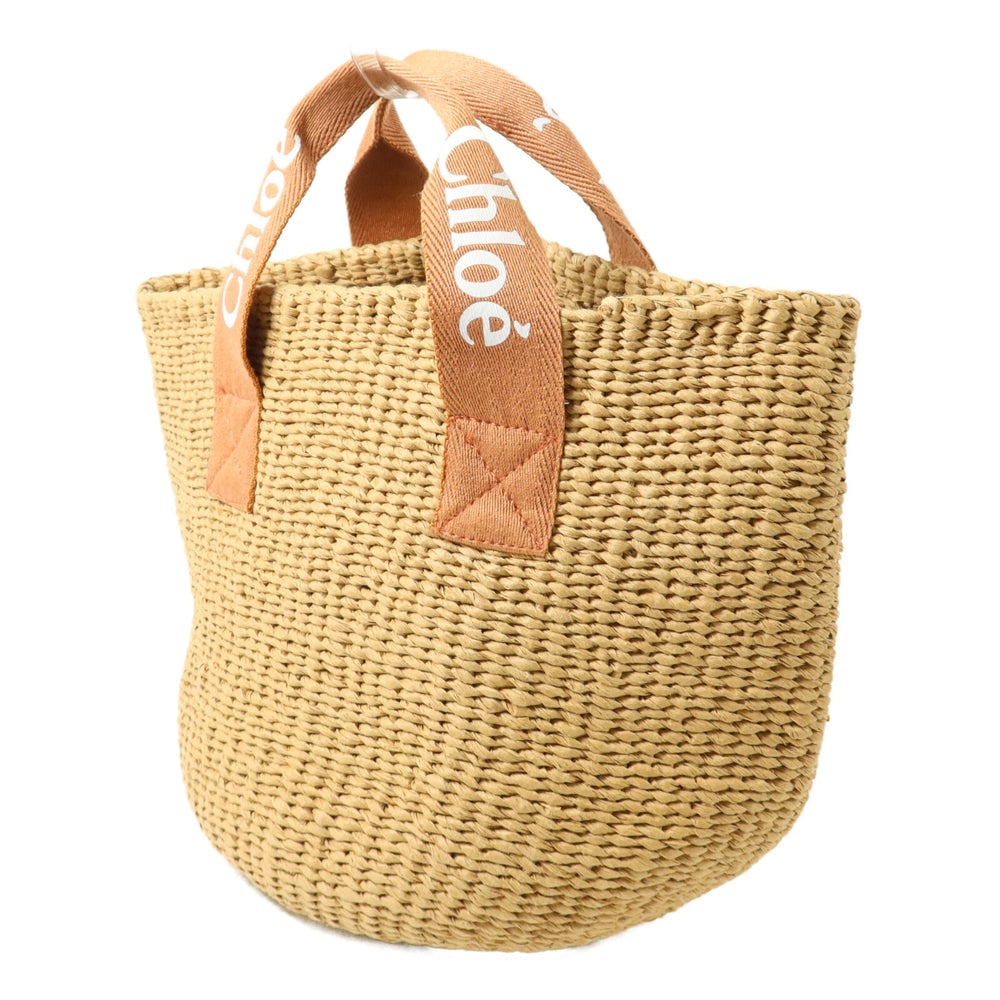 Chloe Basket Bag Raffia Brown - 2