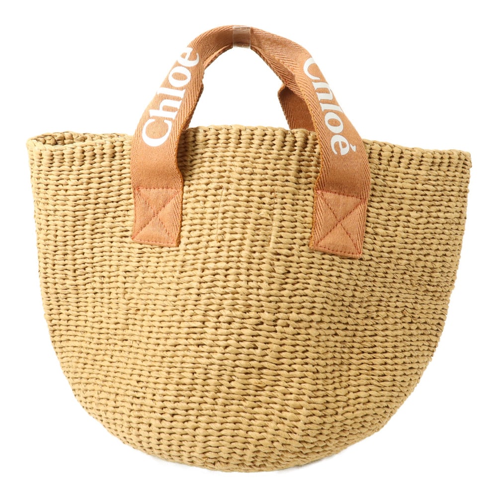 Chloe Basket Bag Raffia Brown - 3