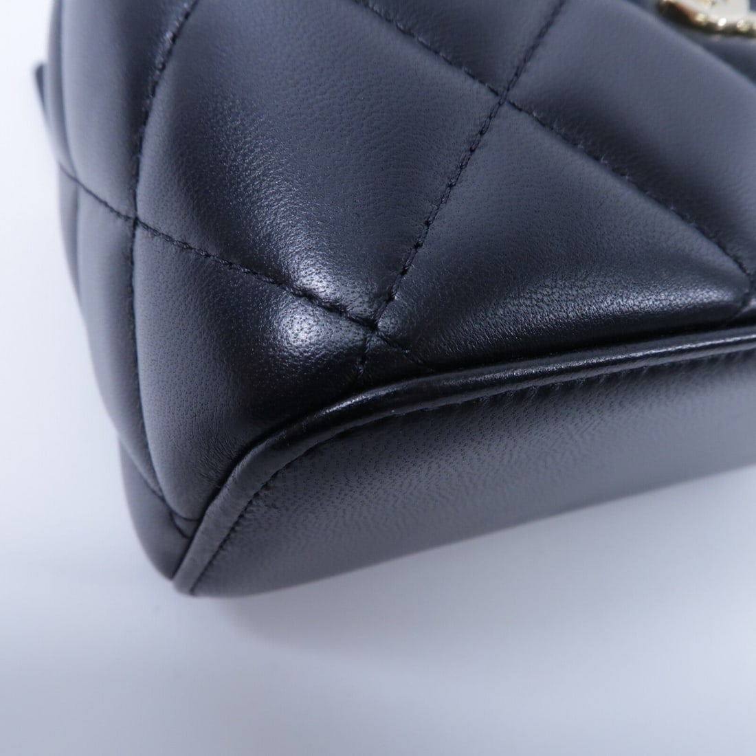 Chanel Vanity Case Chain Bag Black - 12