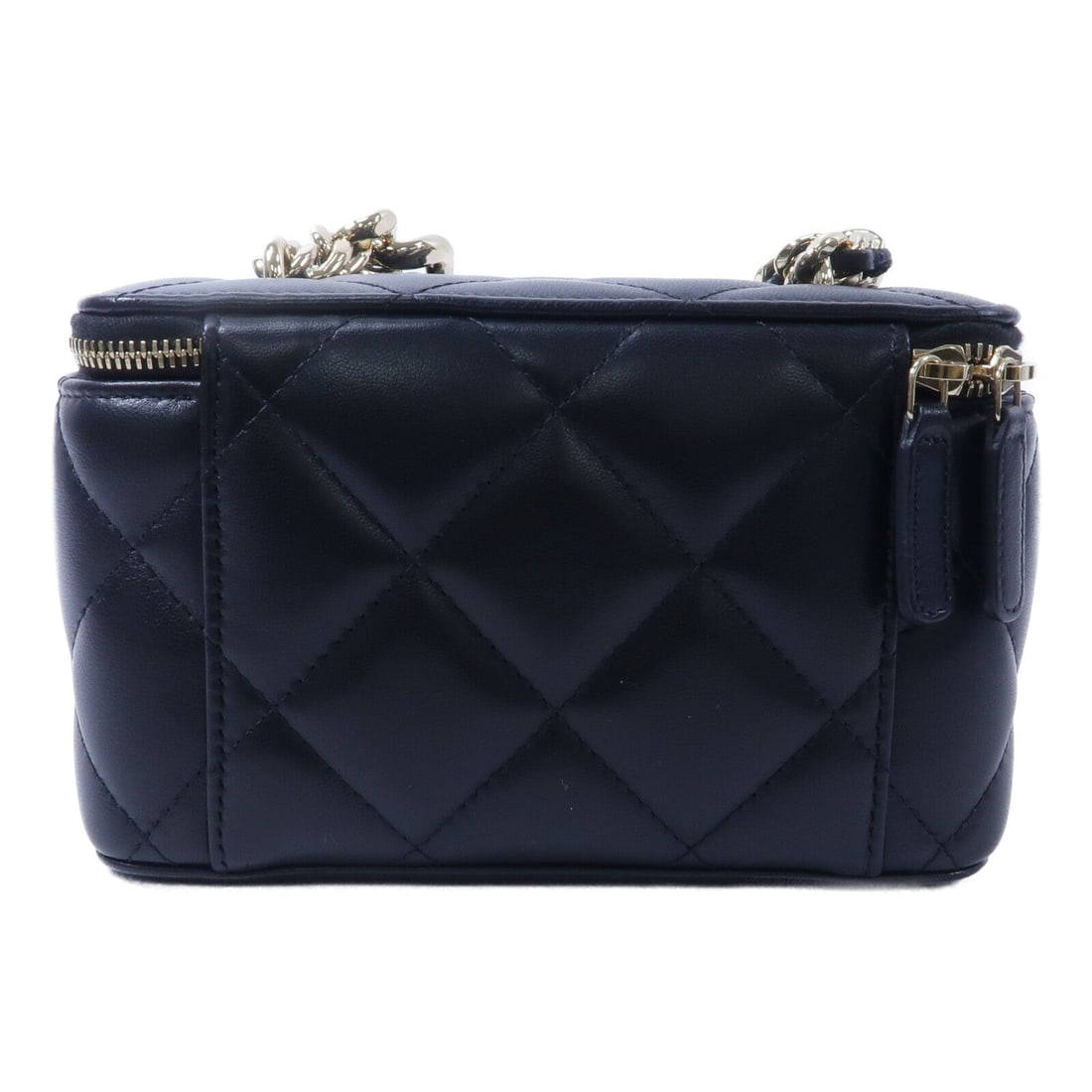 Chanel Vanity Case Chain Bag Black - 2
