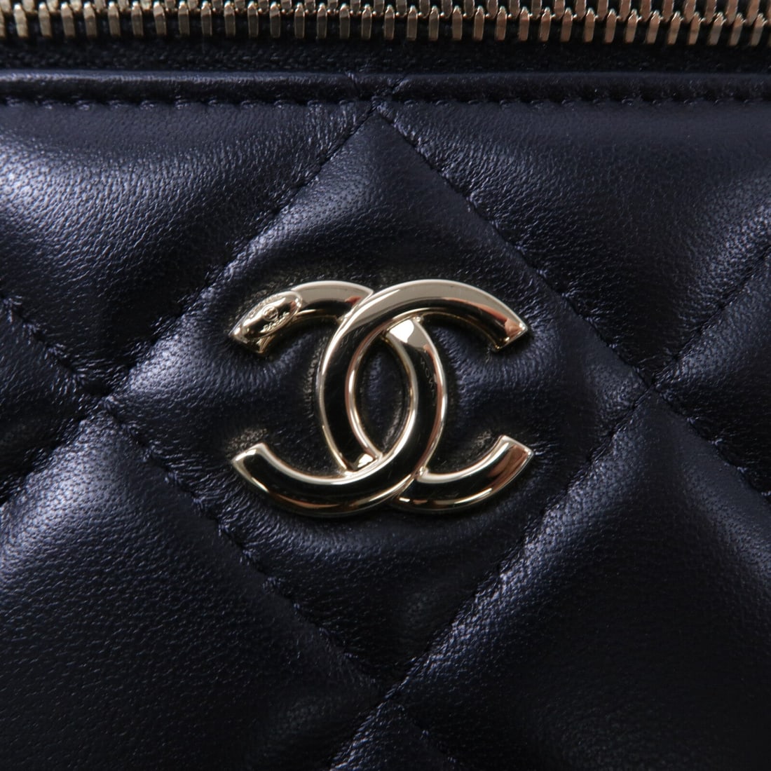 Chanel Vanity Case Chain Bag Black - 7