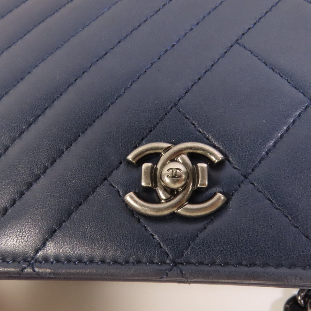 Chanel WOC Blue - 7