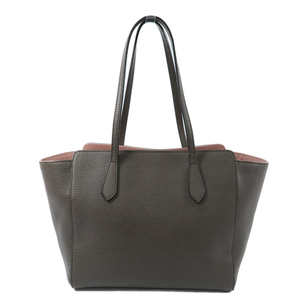 Gucci Brown Calfskin Tote Bag - 2
