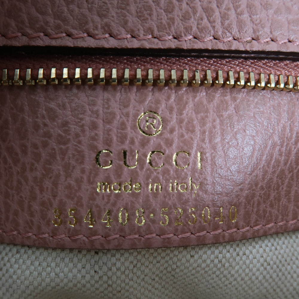 Gucci Brown Calfskin Tote Bag - 6
