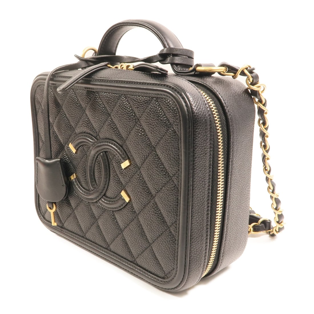 Chanel Vanity Case A93343 Black - 3